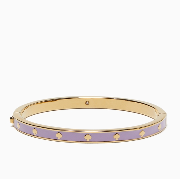 kate spade Jewelry - 🆕 Kate Spade Spot Spade Enamel Hinged Bangle